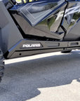 Polaris RZR Pro R 4-seat Full Skids by Trail Armor Side view Close up