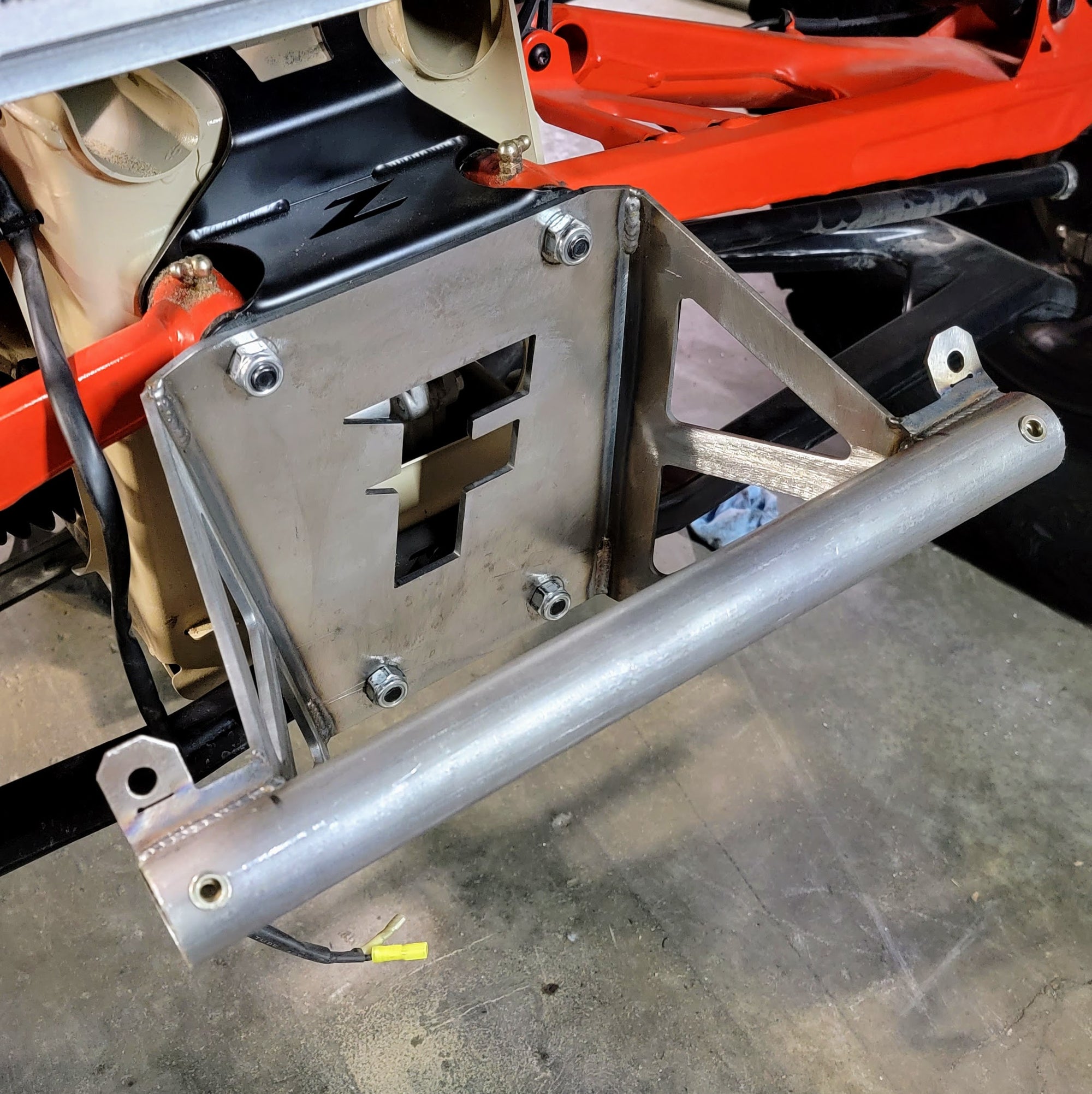 FastLab Can-am X3 Baja Bulkhead Bumper Front view
