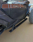 Full car view Can-Am Maverick R 2-Seat Rock Slider Steps