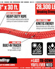 Kinetic Recovery Rope - 30'