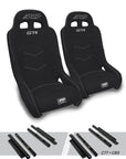 PRP GT4 Suspension Seats Kit for Polaris General, RZR S 900, 900 Trail, Trail, XP 1000, Turbo, Turbo S, RS1