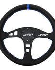 Flat Leather Steering Wheel by PRP