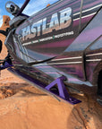 Purple Can-Am Maverick R 2-Seat Rock Slider Steps