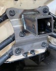 FastLab Can-am X3 Radius Rod Hitch Pull Plate Mounted Close up