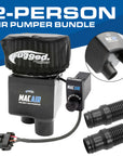 Rugged Radios MAC Air 2-Person Helmet Air Pumper (Bundle)