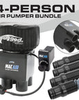 Rugged Radios MAC Air 4-Person Helmet Air Pumper (Bundle)