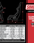 Simpson Racing Club Series Composite Seat
