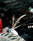 Trinity Racing Can-Am Maverick R Sidepiece Valved Head Pipe