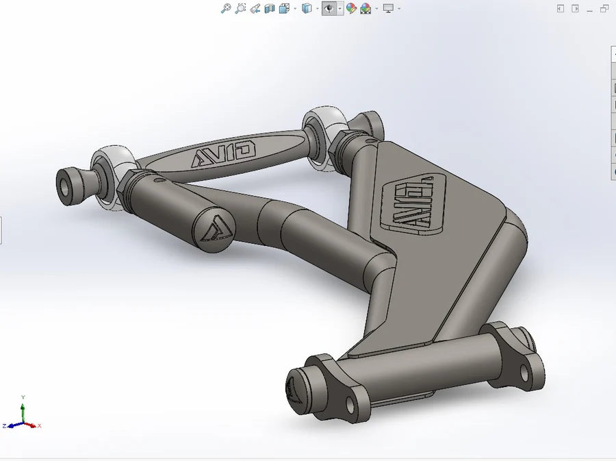 AVID YXZ1000 MTR72 Rear Mid-Travel SR Kit, 72-Inch