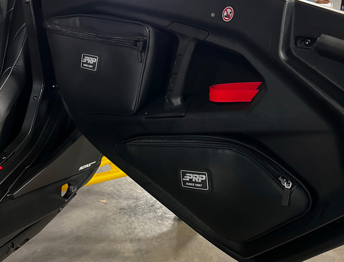 Upper Door Storage Bags Can-Am Maverick R Upper Door Storage Bags Can-Am Maverick R