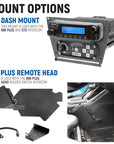 Rugged Radios RZR PRO XP/Turbo R/Pro R - Communication Kit with Bluetooth and Radio