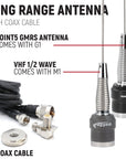Rugged Radios KRX Communication Kit with Bluetooth and Radio