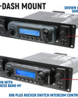 Rugged Radios RMAX Communication Kit with Rocker Switch Bluetooth and Radio