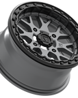 V07 Satin Graphite UTV Beadlock - Valor Offroad