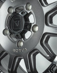 V09 Brushed Charcoal UTV Beadlock - Valor Offroad