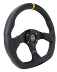 NRG Innovations Flat Bottom Steering Wheel Leather