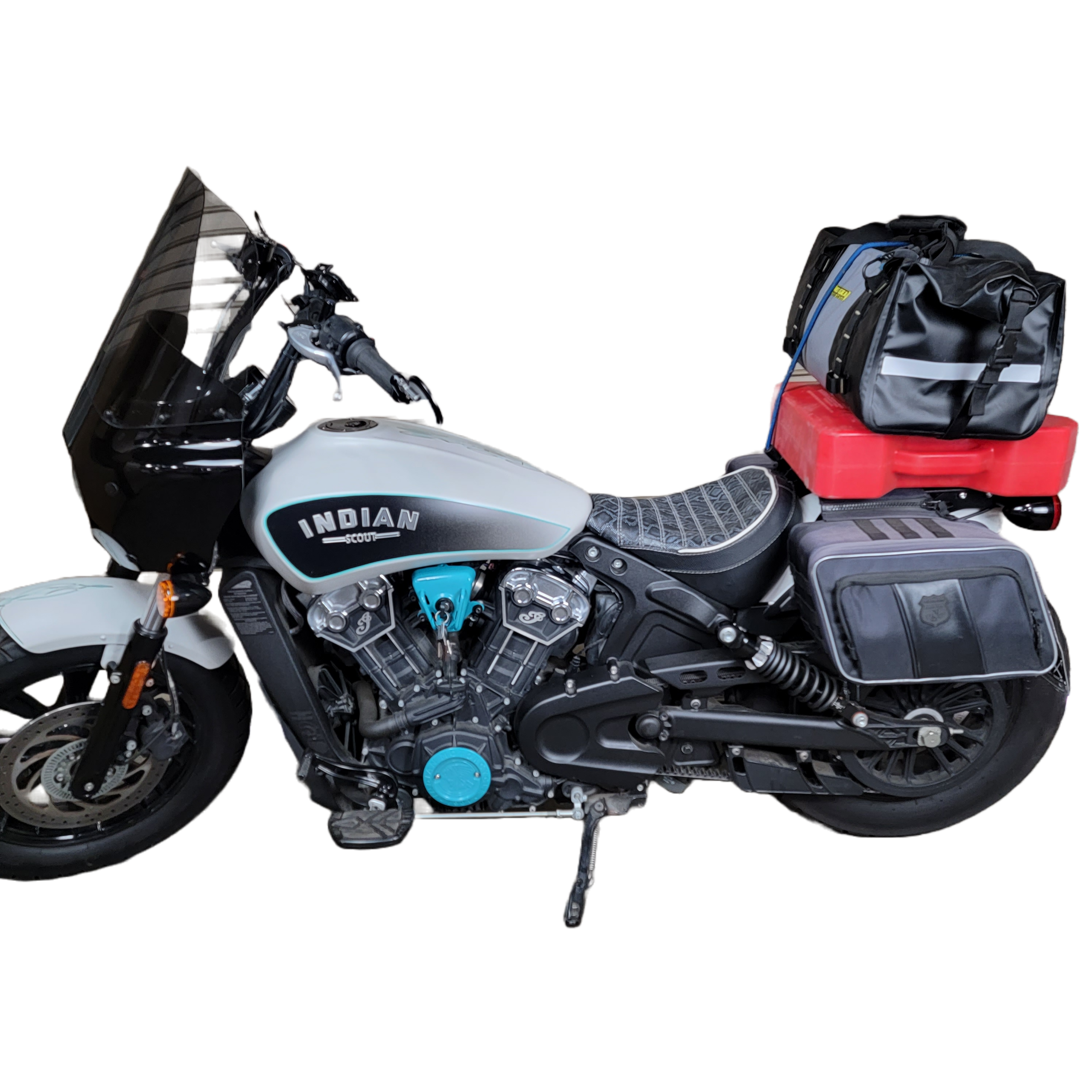 Indian Scout Bobber Rogue Rear Luggage Rack by Fastlab FastLab UTV