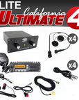 PCI Race Radios Elite California Ultimate 4 Intercom Packages