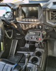 PCI Race Radios Polaris RZR Twist-lock Open Box Replacement Radio and Intercom Bracket