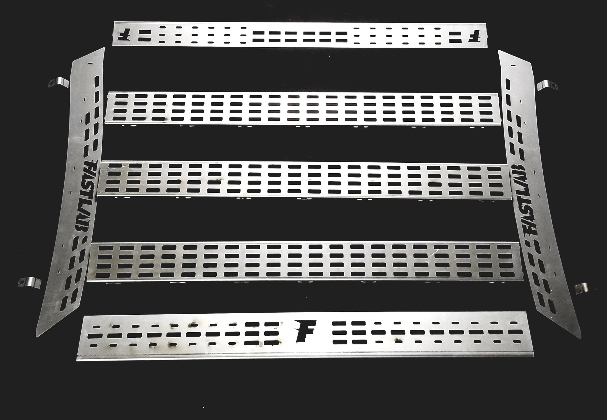 Unassembled FASTLAB UTV roof rack kit for Can-Am X3 radius cage