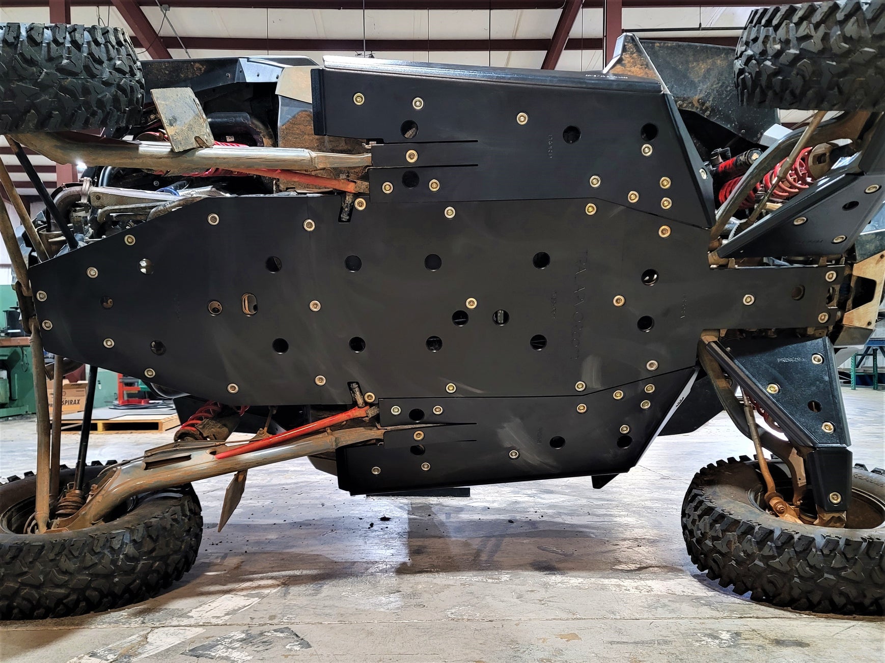 Polaris RZR Turbo R 2-seat Full Skids by Trail Armor