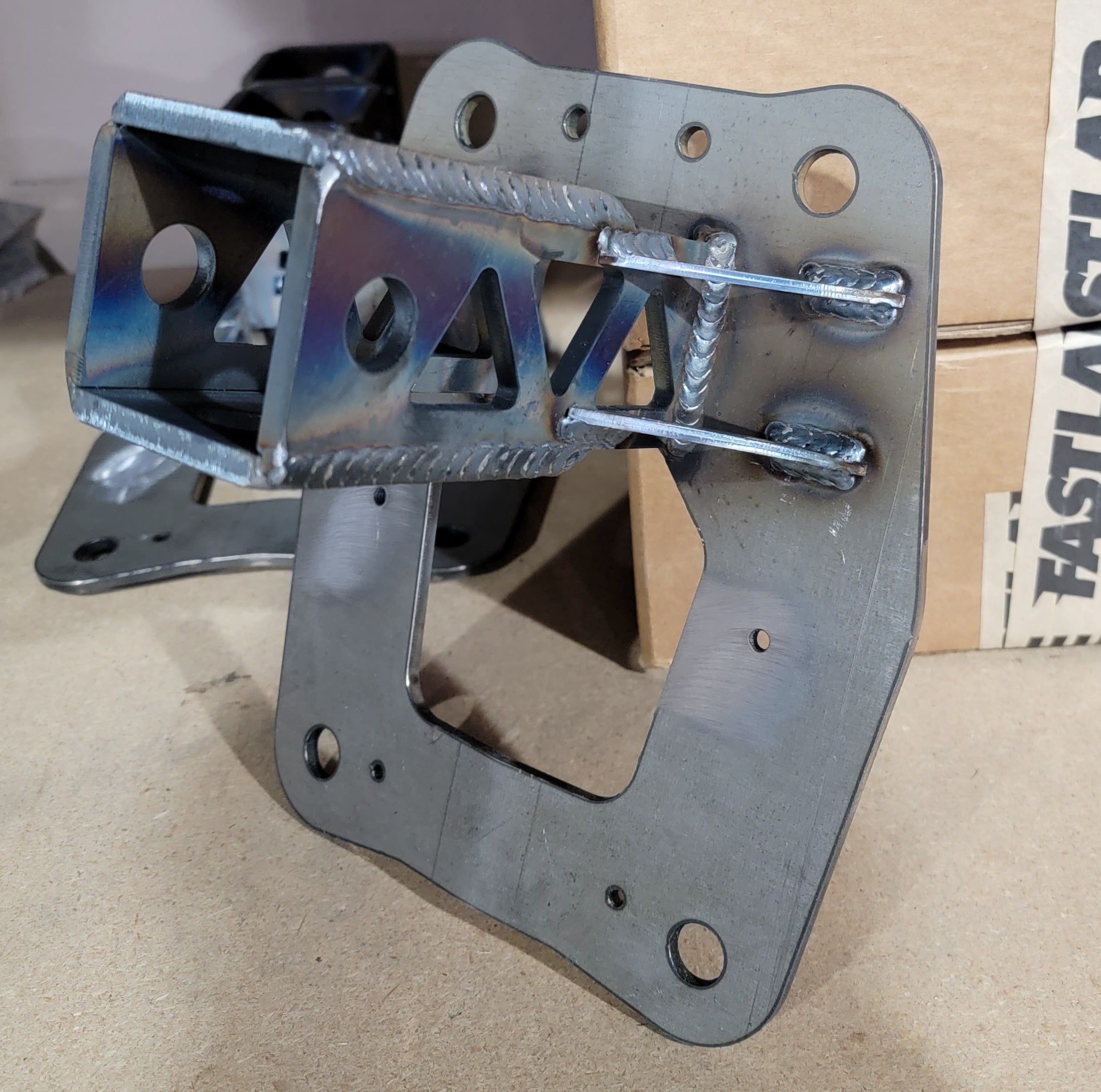 RZR Turbo R & Pro R Rear Hitch Pull Plate by Fastlab UTV