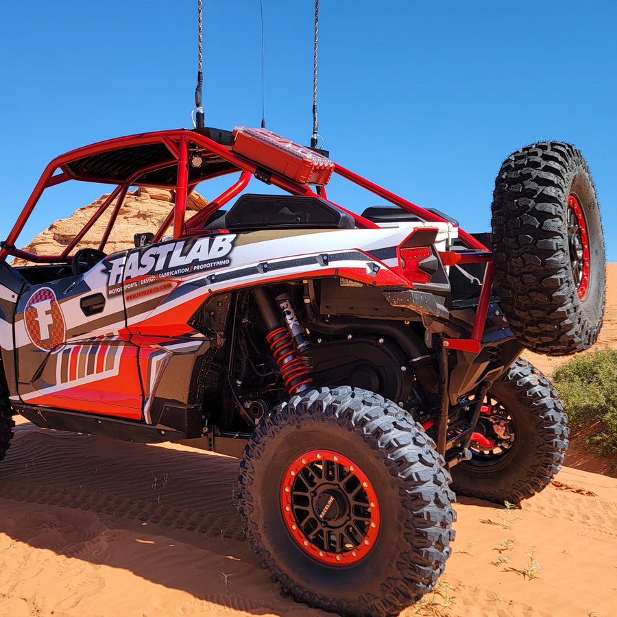 Fast Lab Turkey Fastlab Kawasaki KRX1000 Spare Tire Carrier – FastLab UTV