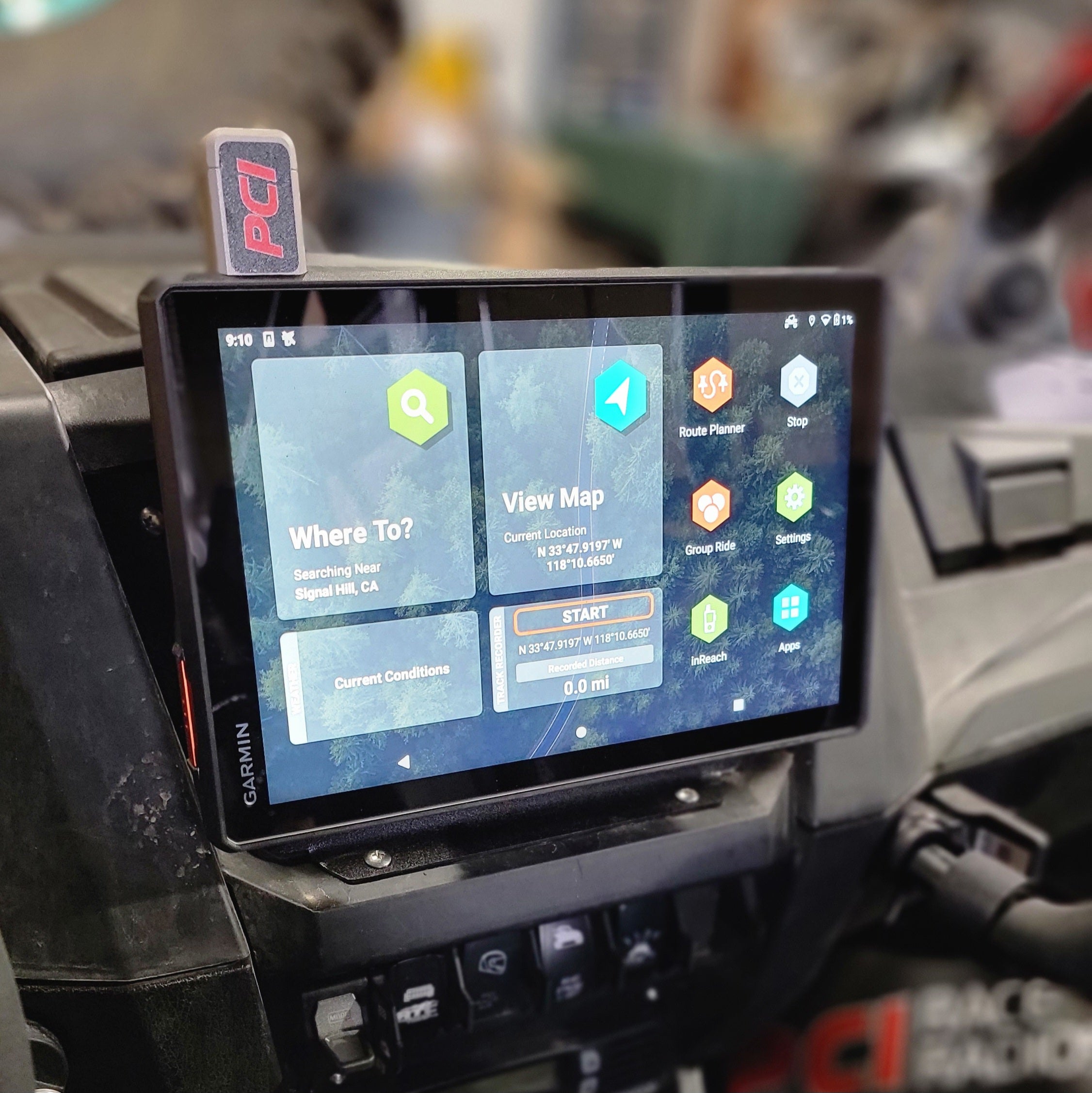 Polaris RZR Garmin Tread GPS Mount – Pro R/Turbo R/Pro XP