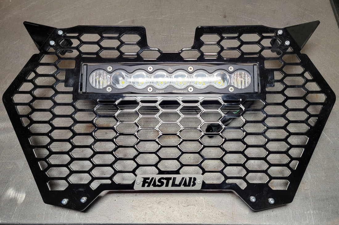 FastLab Can-am Maverick R Grill with S8 Light Bar