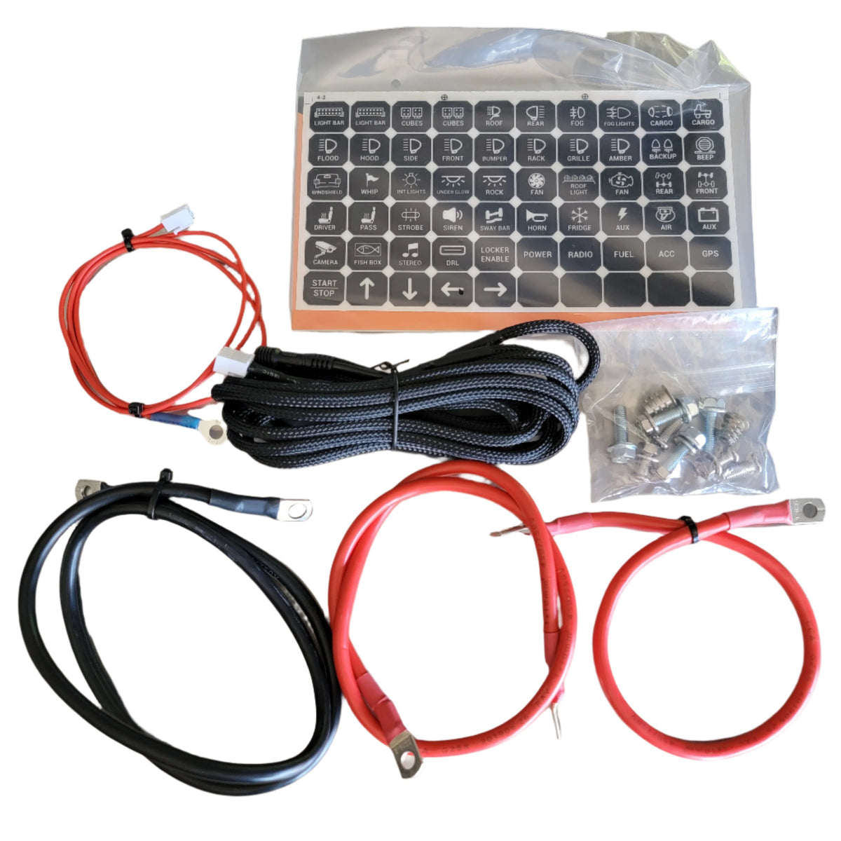 Maverick R Rear Control Module Wiring Kit Can-Am Maverick R: Auxbeam AR-800 Kit by Fastlab