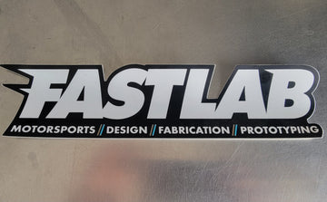 FastLab Motorsports Bumper Sticker - 11.5" x 2.5"