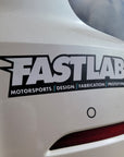 FastLab Motorsports Bumper Sticker - 11.5" x 2.5"