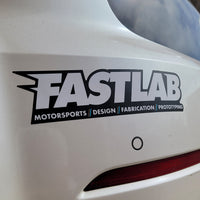 FastLab Motorsports Bumper Sticker - 11.5" x 2.5"