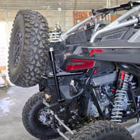 Polaris RZR Pro R Swing out Spare Tire Carrier by Fastlab