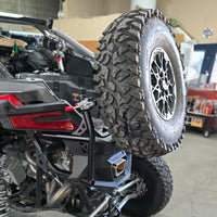 Polaris RZR Pro R Swing out Spare Tire Carrier by Fastlab