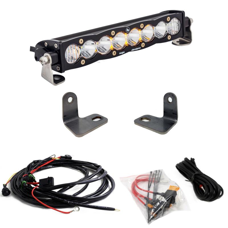 Baja Designs 16-18 Polaris RZR Turbo XP S8 10in Light Bar Kit