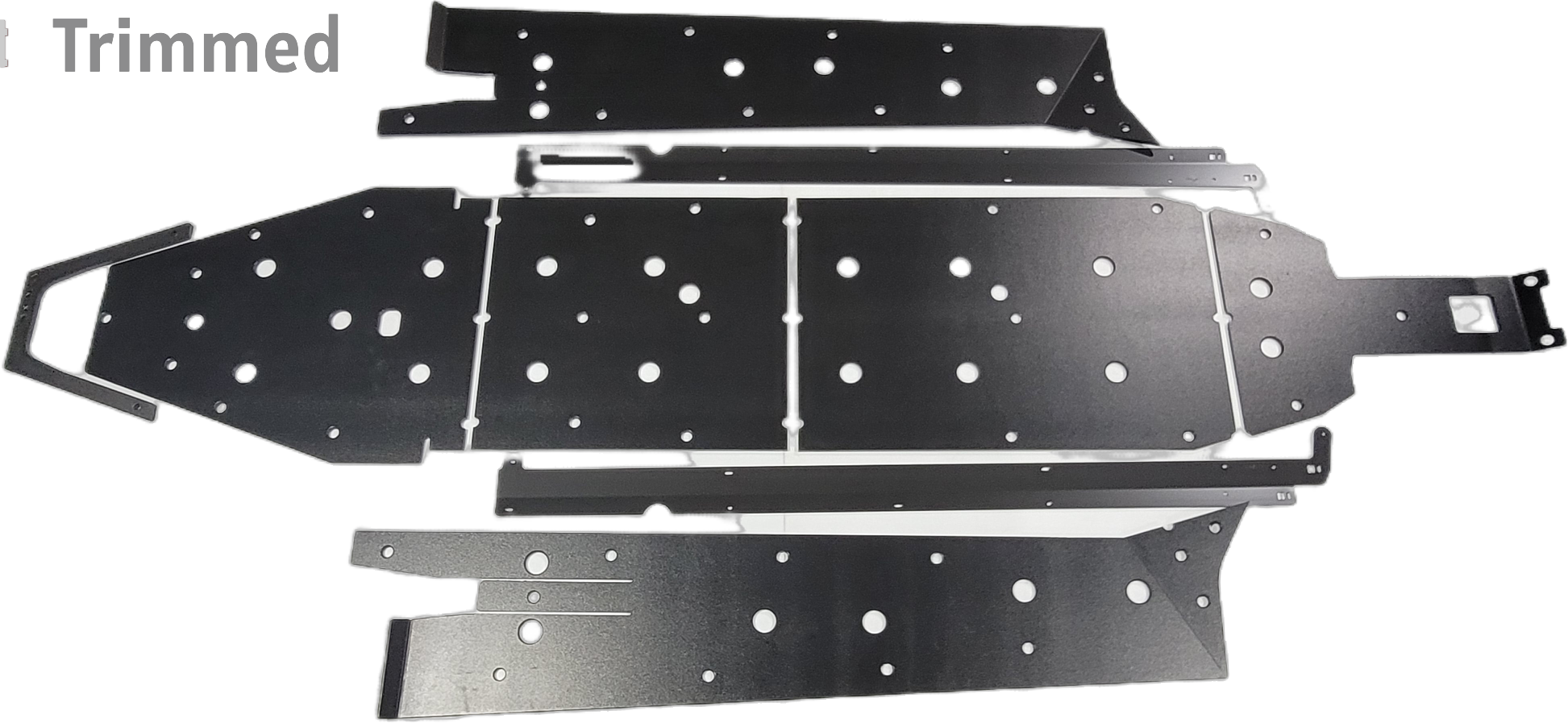 Polaris RZR Pro XP 4-seat Full Skids by Trail Armor