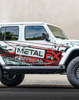 best rogue truck, satin black contrast cut at metal fx offroad