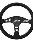 Flat Leather Steering Wheel by PRP