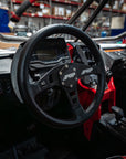Flat Leather Steering Wheel by PRP