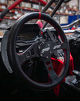Flat Leather Steering Wheel by PRP