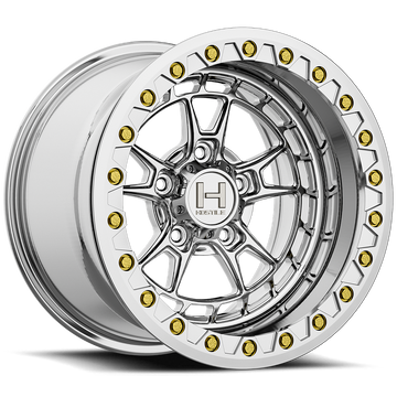 Hostile Rival 5 Lug Beadlock Polished