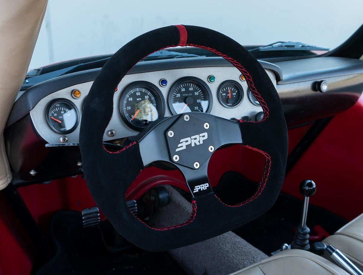 Pr Hyper R Steering Wheel Comp-R Suede Steering Wheel by PRP