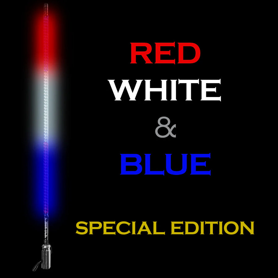 5150 Whips - RED, WHITE, & BLUE