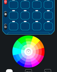 12-Gang Switch Panel With RGB And Remote Control Bluetooth App by GG Lighting