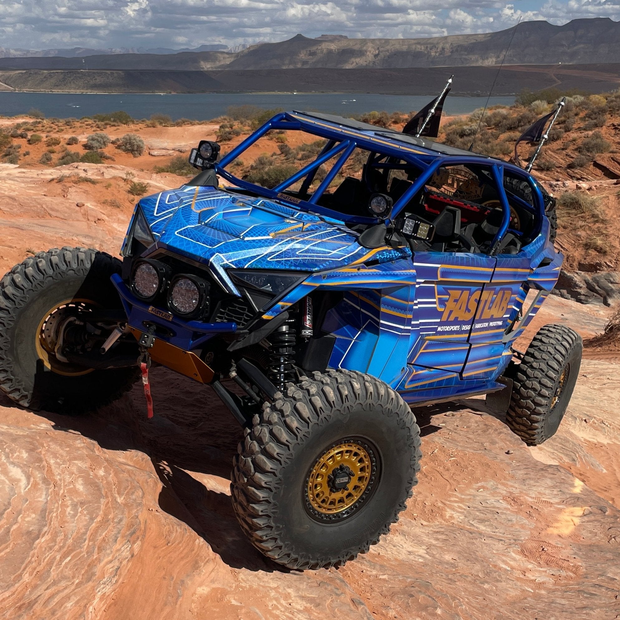 Polaris RZR Pro R Turbo R Pro XP 4 Seat Rock Slider Steps