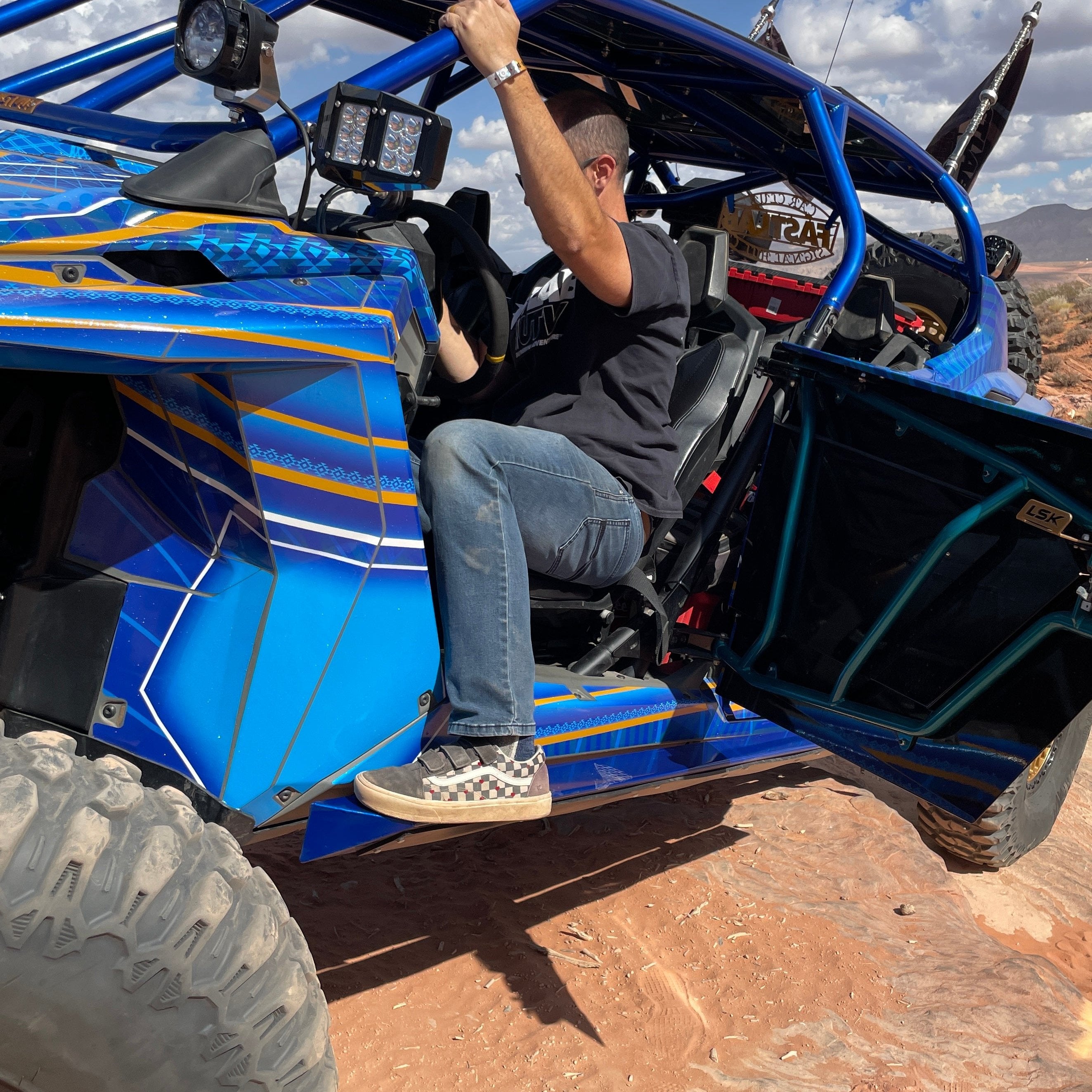 Polaris RZR Pro R Turbo R Pro XP 4 Seat Rock Slider Steps