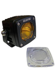GP5 Single LED Pod Light Amber + Free Clear Lens by GG Lighting