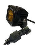 GP5 Single LED Pod Light Amber + Free Clear Lens by GG Lighting