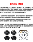 MTS Offroad Yamaha YXZ Spring Kit